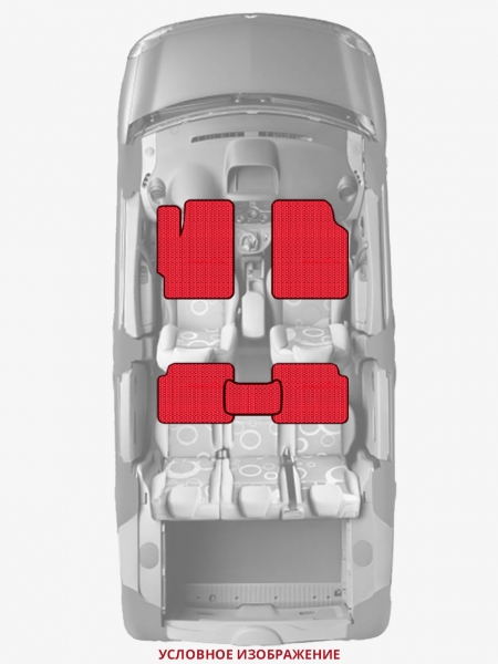 ЭВА коврики «Queen Lux» стандарт для Audi A4 (B9)